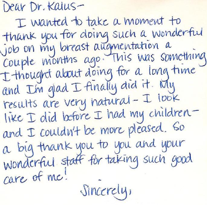 thank you letter to doctor after surgery sle plastic cosmetic surgery patient testimonials charleston thank you letter to doctor after surgery sle plastic cosmetic surgery patient testimonials charleston